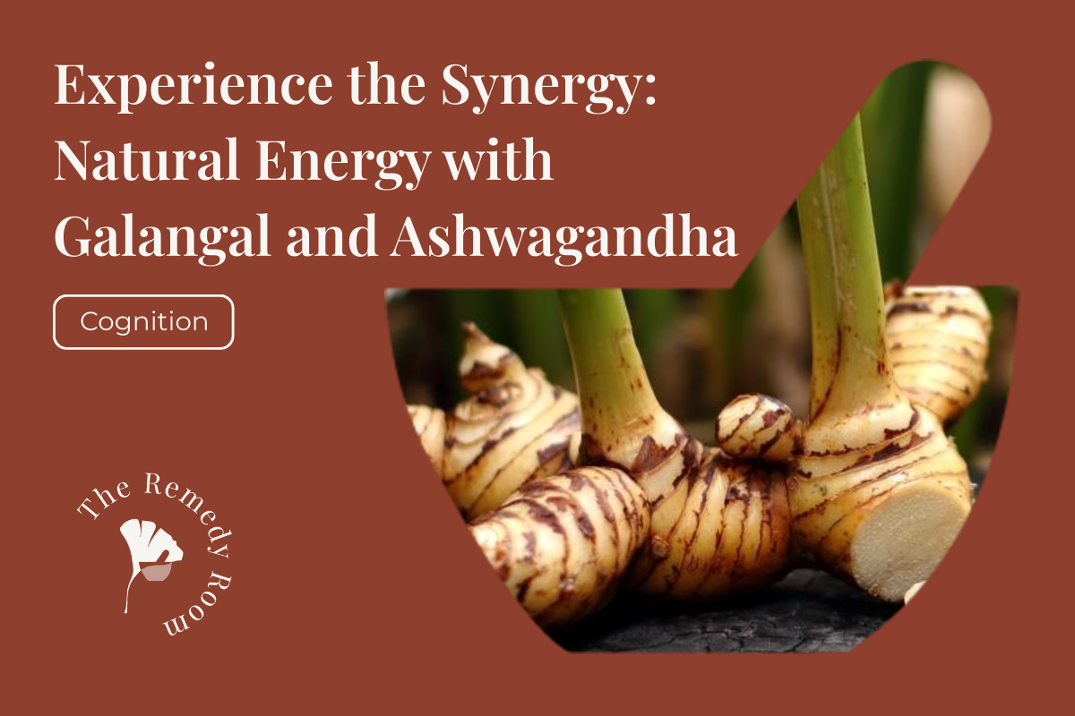 Experience the Synergy: Natural Energy with Galangal and Ashwagandha