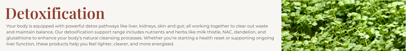 Detoxification