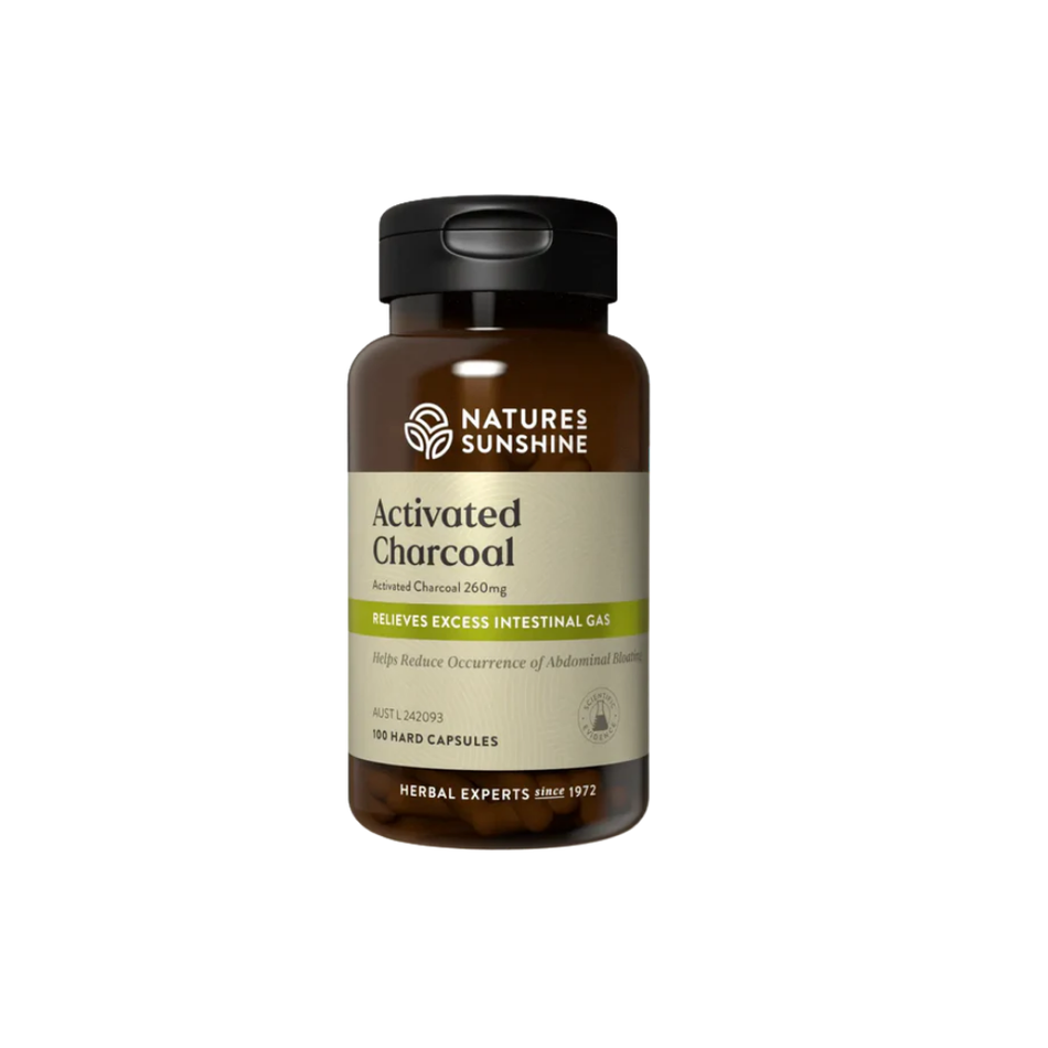 Activated Charcoal 100c (Natures Sunshine)