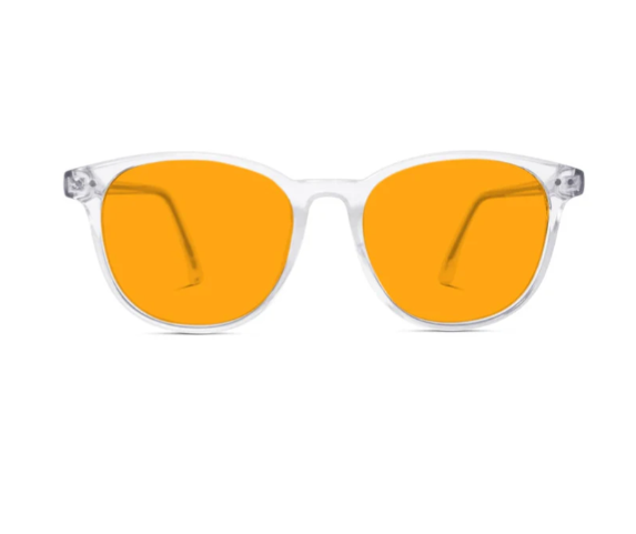 Blue Blocking Glasses - Amber Sun Down (Block Blue Light)