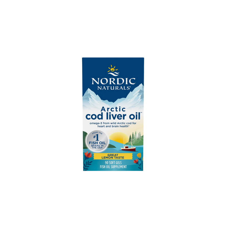 Arctic Cod Liver Oil Soft Gel 90caps (Nordic Naturals)