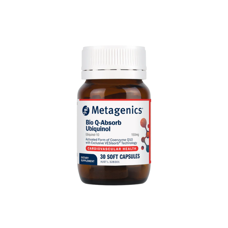 Bio Q Absorb Ubiquinol 30c (Metagenics)