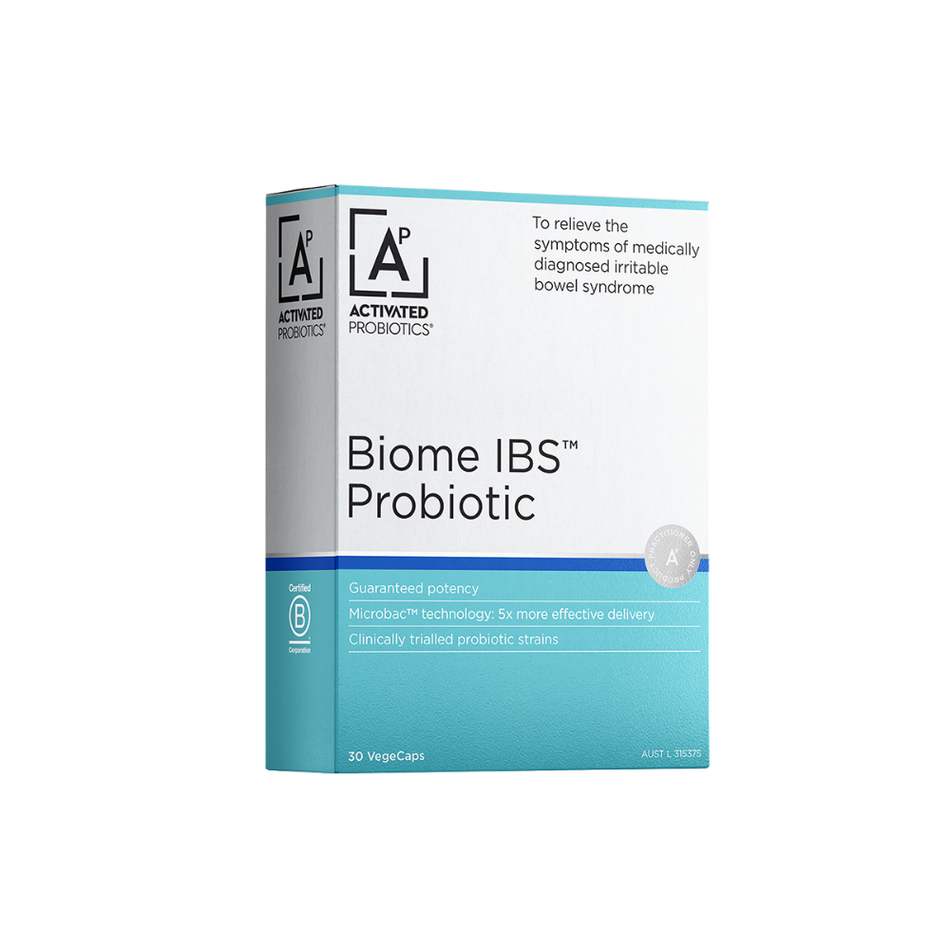 Biome IBS Probiotic 30 caps (Activated Probiotics)