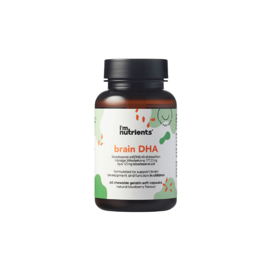 Brain DHA 60 Gummies (I'm Nutrients)
