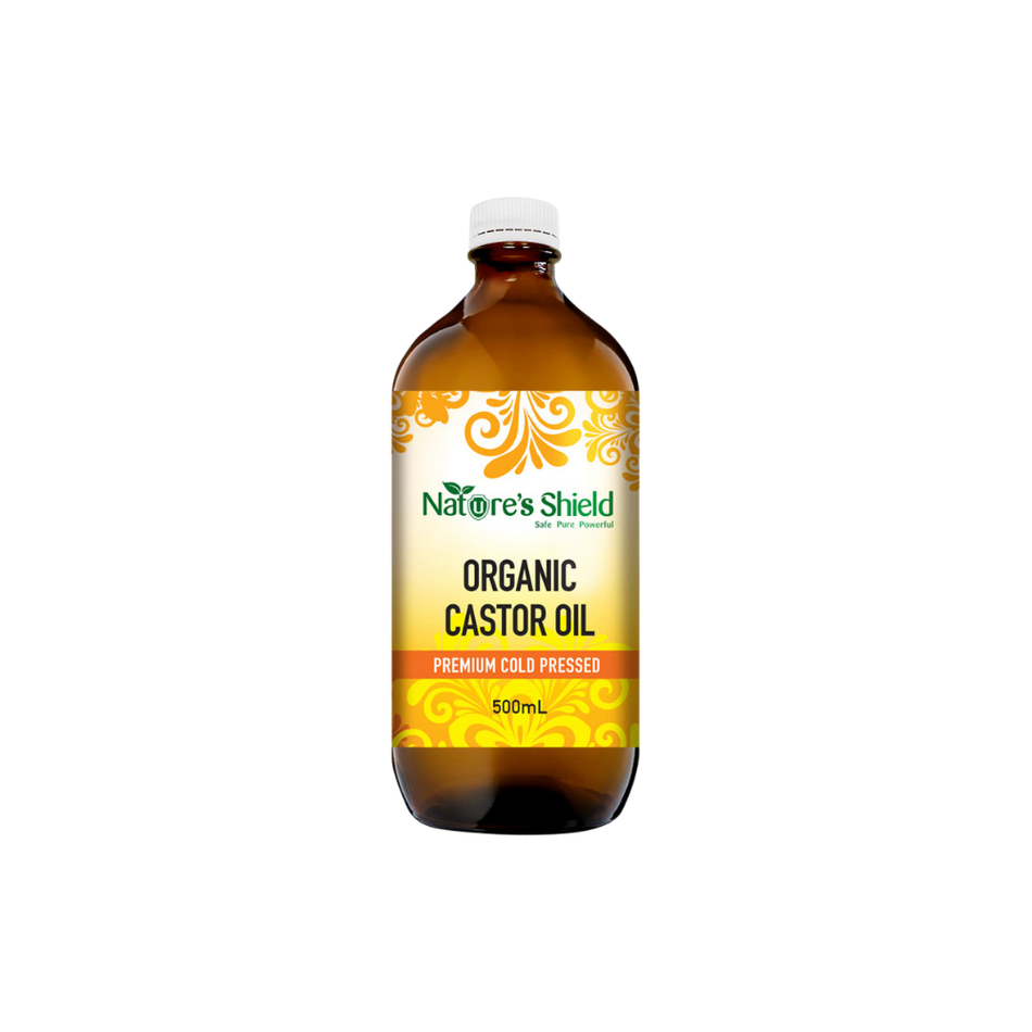 Castor Oil Organic 500ml (Natures Shield)