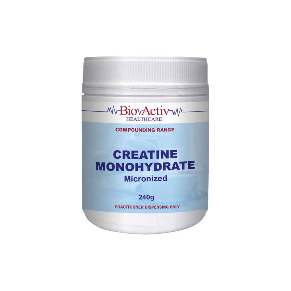 Creatine Monohydrate (Micronised) 240G (BioActiv Healthcare)