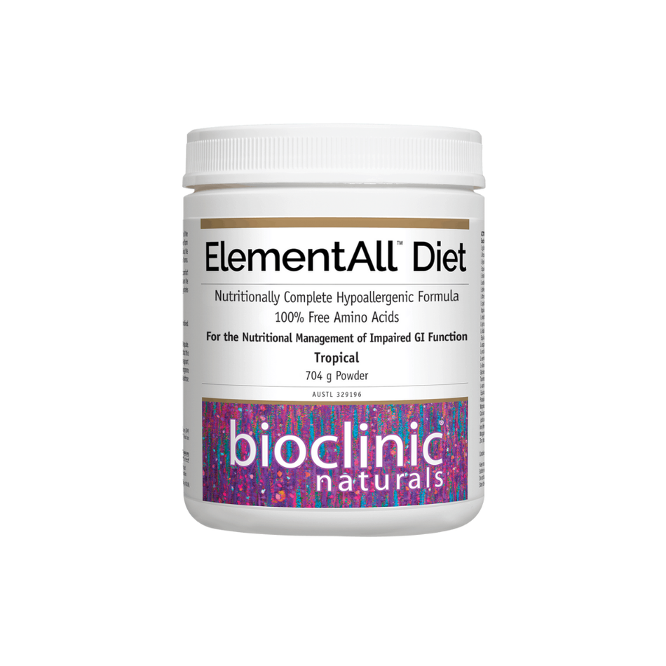Elementall Diet Tropical 704g (Bioclinic Naturals)