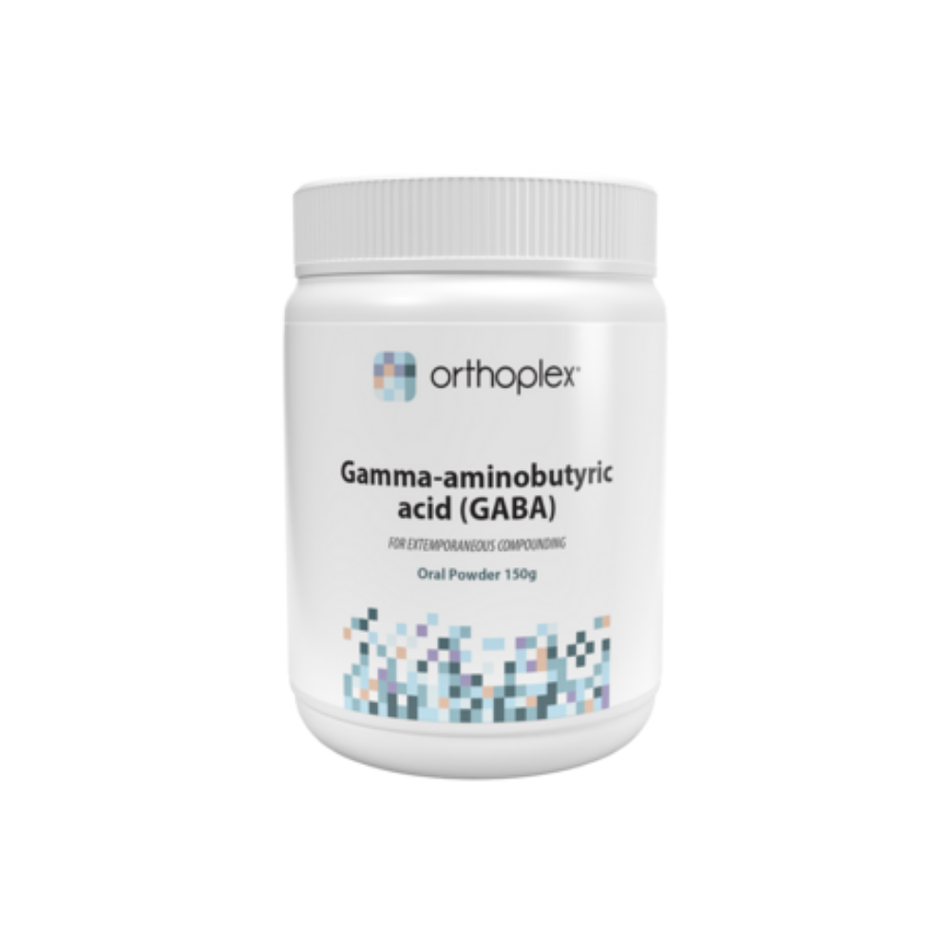 Gamma-Aminobutyric Acid (GABA) Oral Powder 150g (Orthoplex White)