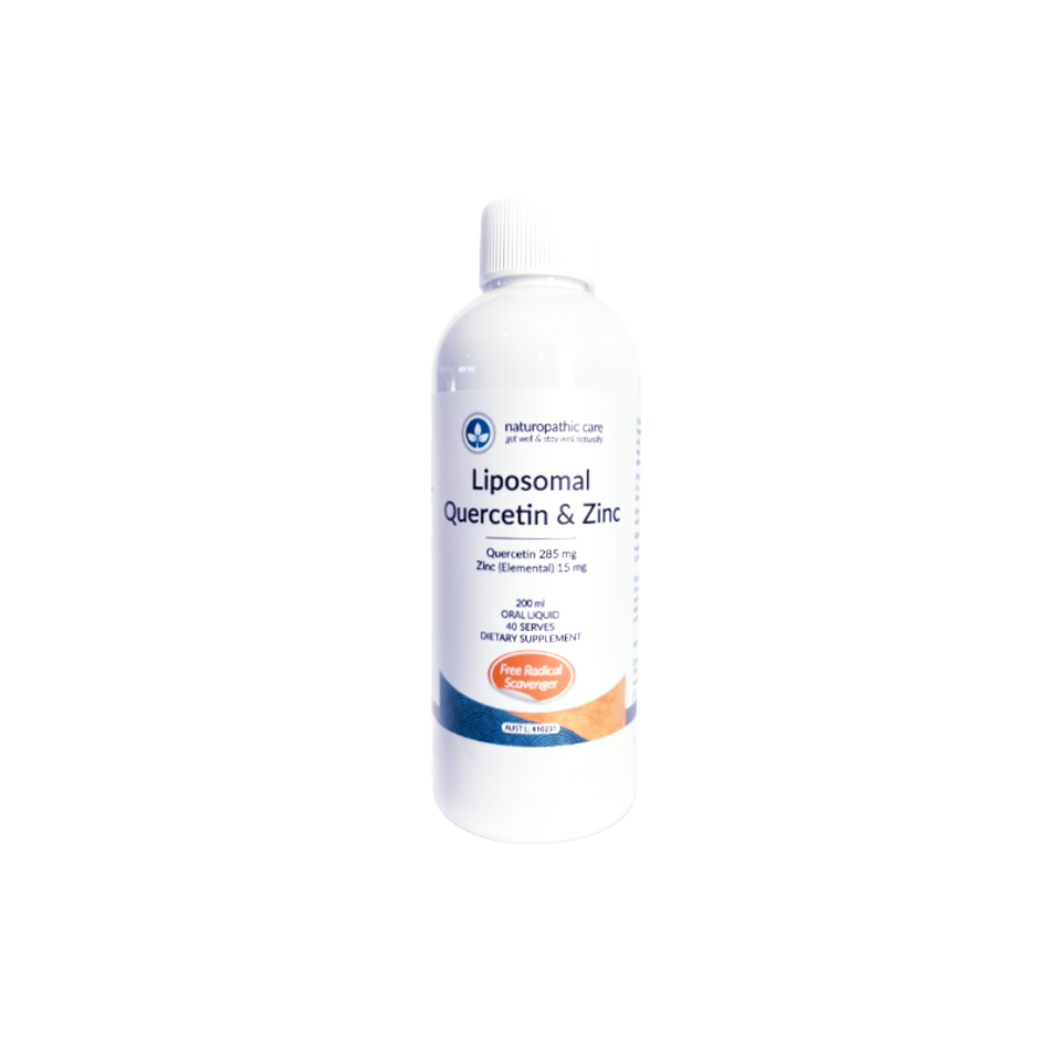 Liposomal Quercetin & Zinc 200ml (Naturopathic Care)