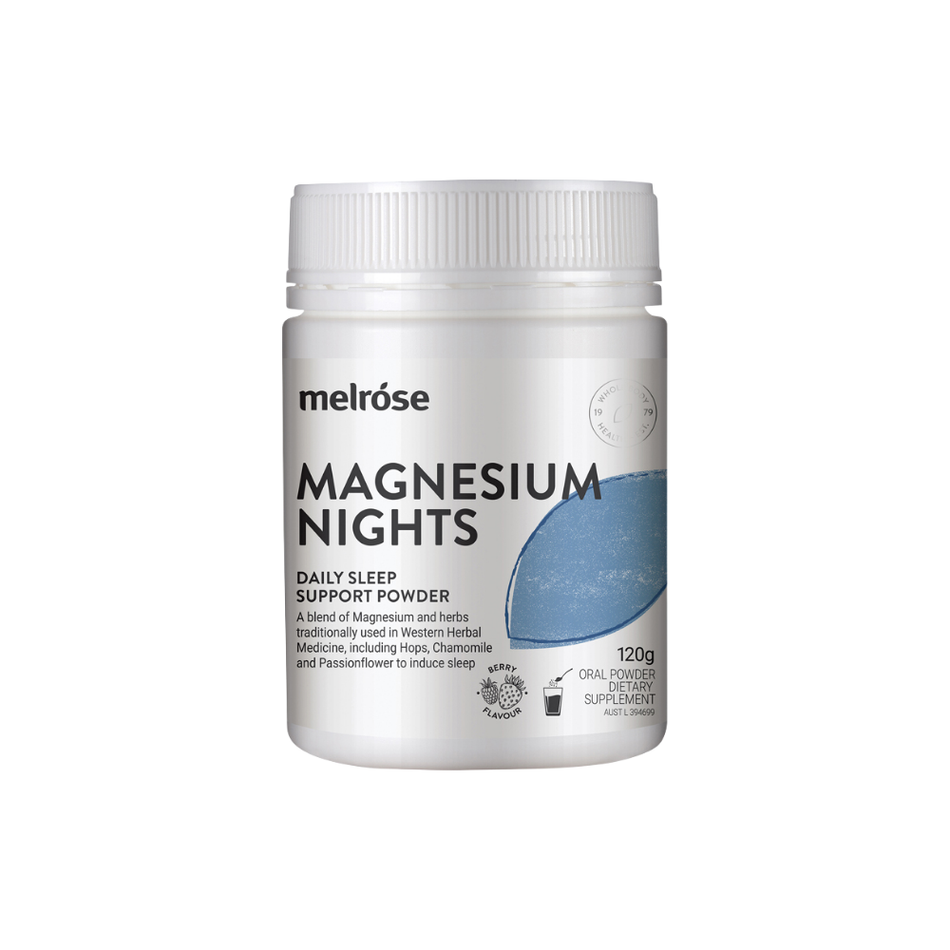 Magnesium Nights Berry Oral Powder 120g (Melrose)