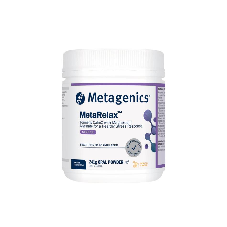 MetaRelax (Previously CalmX) Tropical 241g (Metagenics)