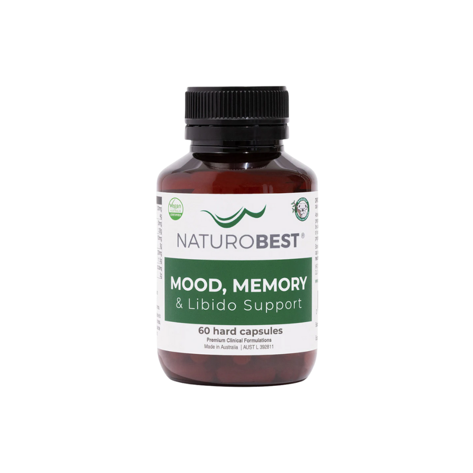 Mood, Memory & Libido Formula 60c (Naturobest)