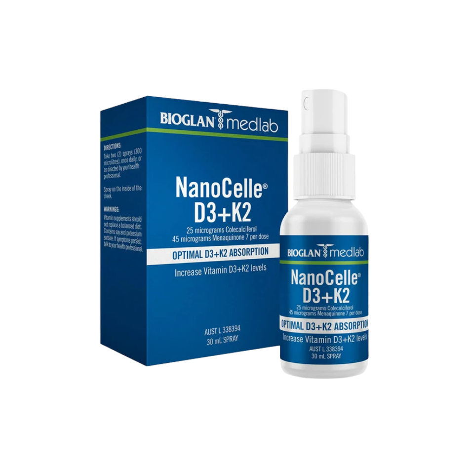NanoCelle D3 + K2 Spray 30ml (MedLab)