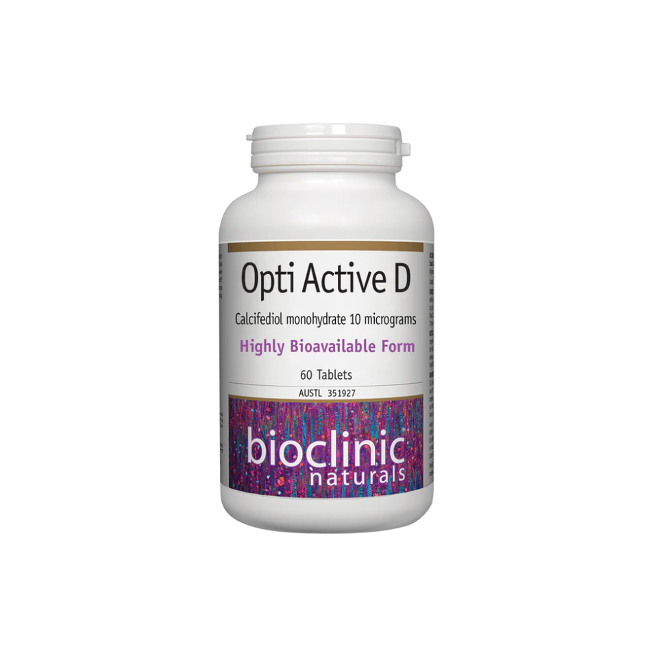Opti Activ D 60 tabs (Bioclinic Naturals)