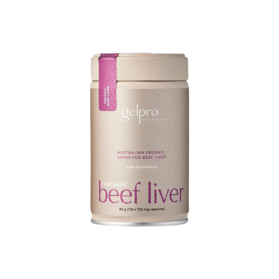 Organic Beef Liver 120C (Gelpro)