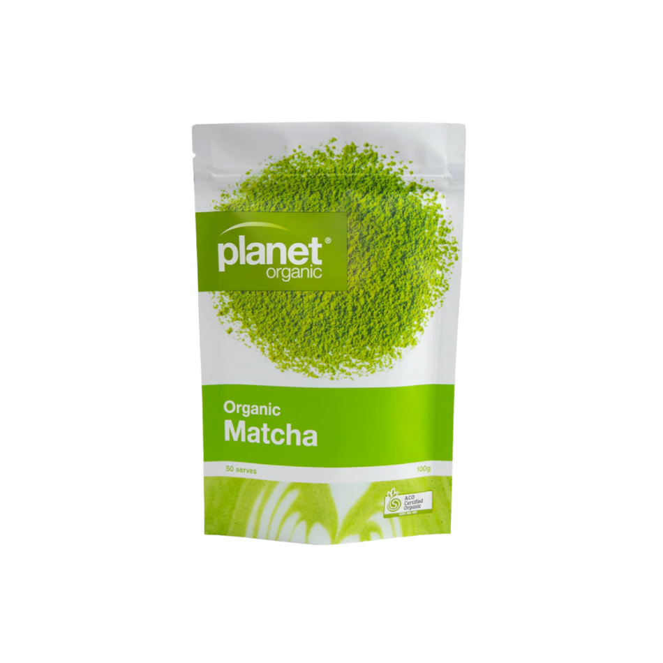 Organic Matcha Green Tea Powder 100g (Planet Organic)