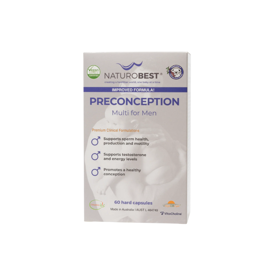 Preconception Multi For Men 60C (Naturobest)