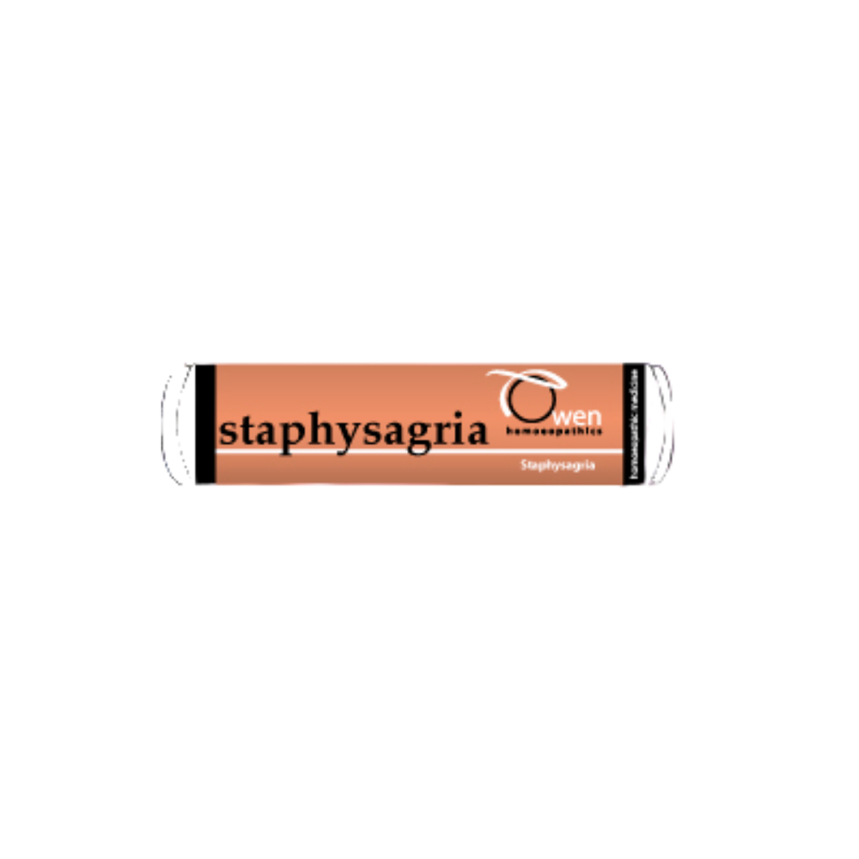 Staphysagria 6C 120 Pilules (Owens Homeopathics)