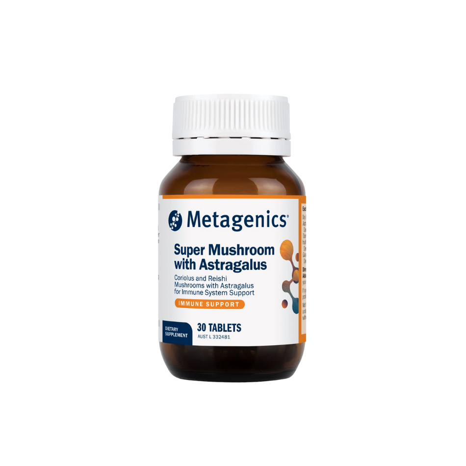 Super Mushroom with Astragalus 30T (Metagenics)