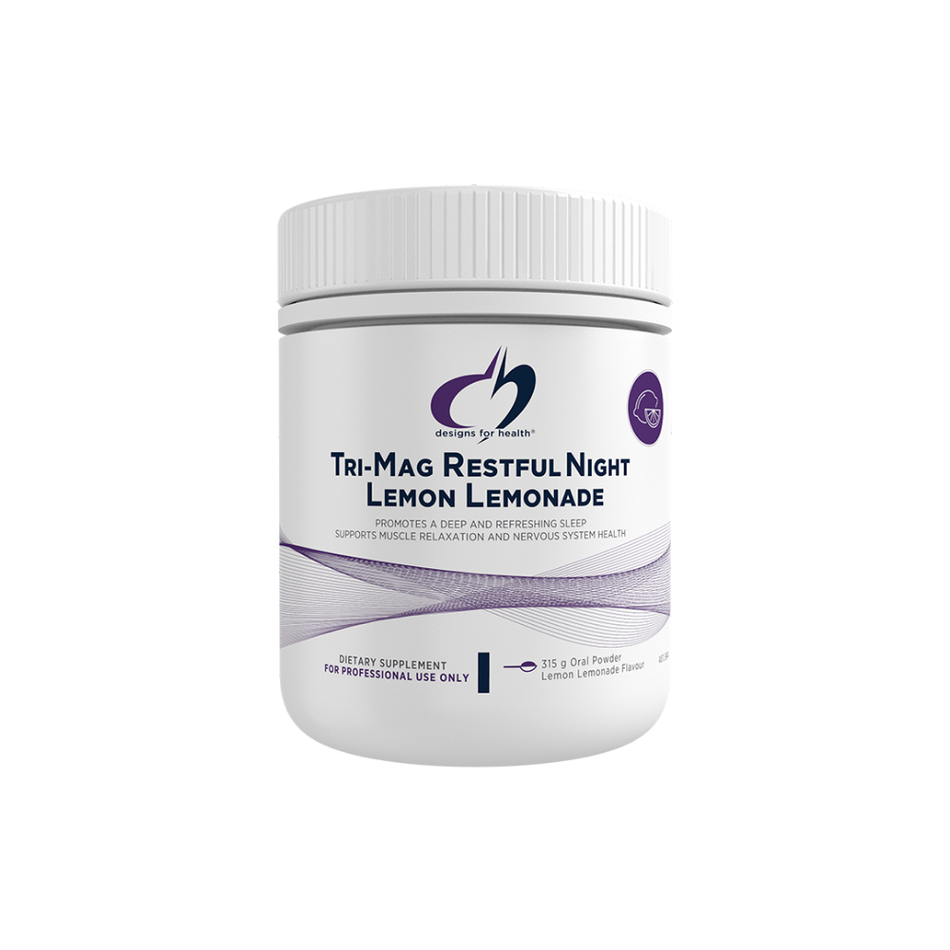Tri-Mag Restful Night Lemon Lemonade 315g (Designs for Health)