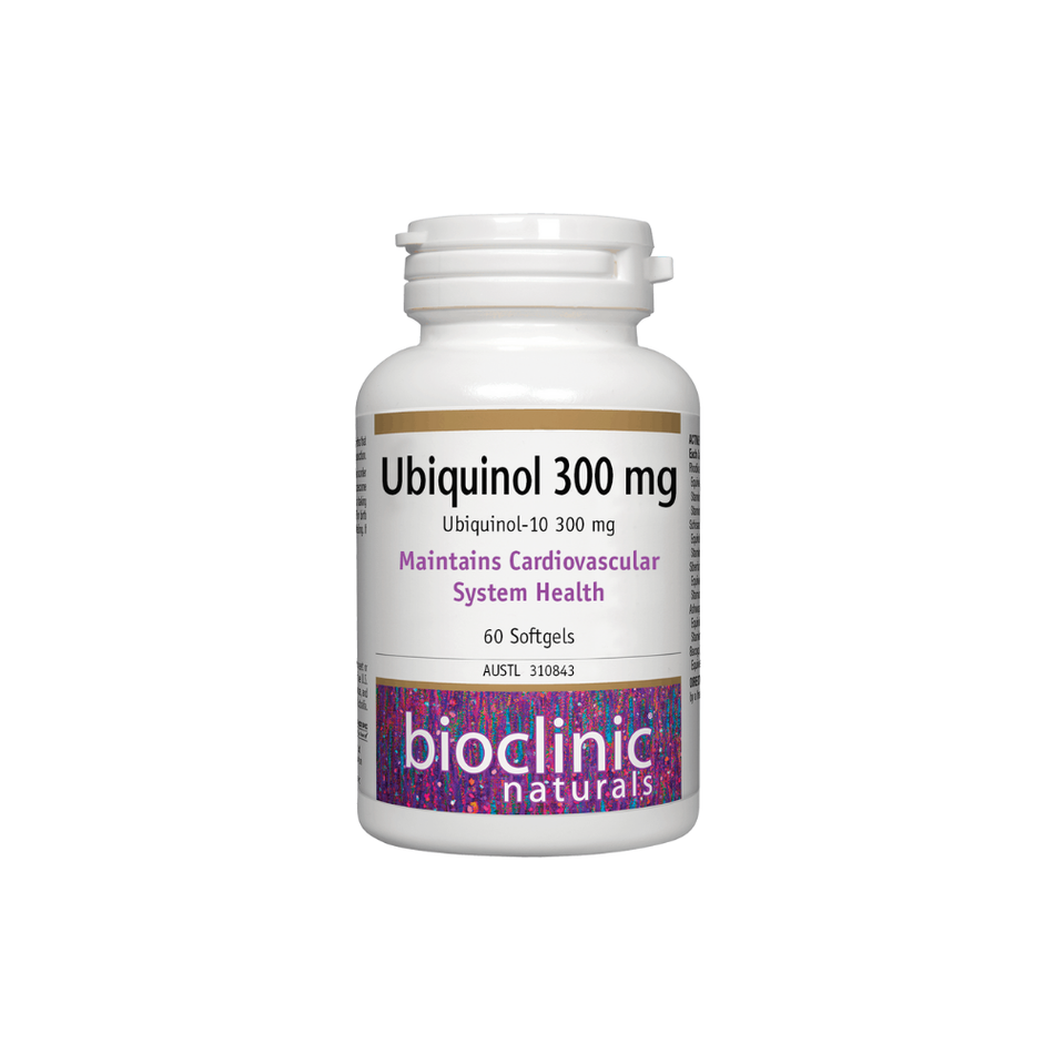 Ubiquinol 300mg 30c (Bioclinic Naturals)
