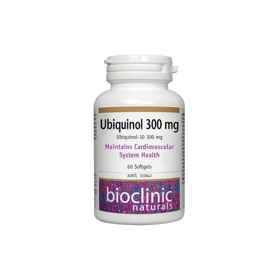 Ubiquinol 300mg 60c (Bioclinic Naturals)