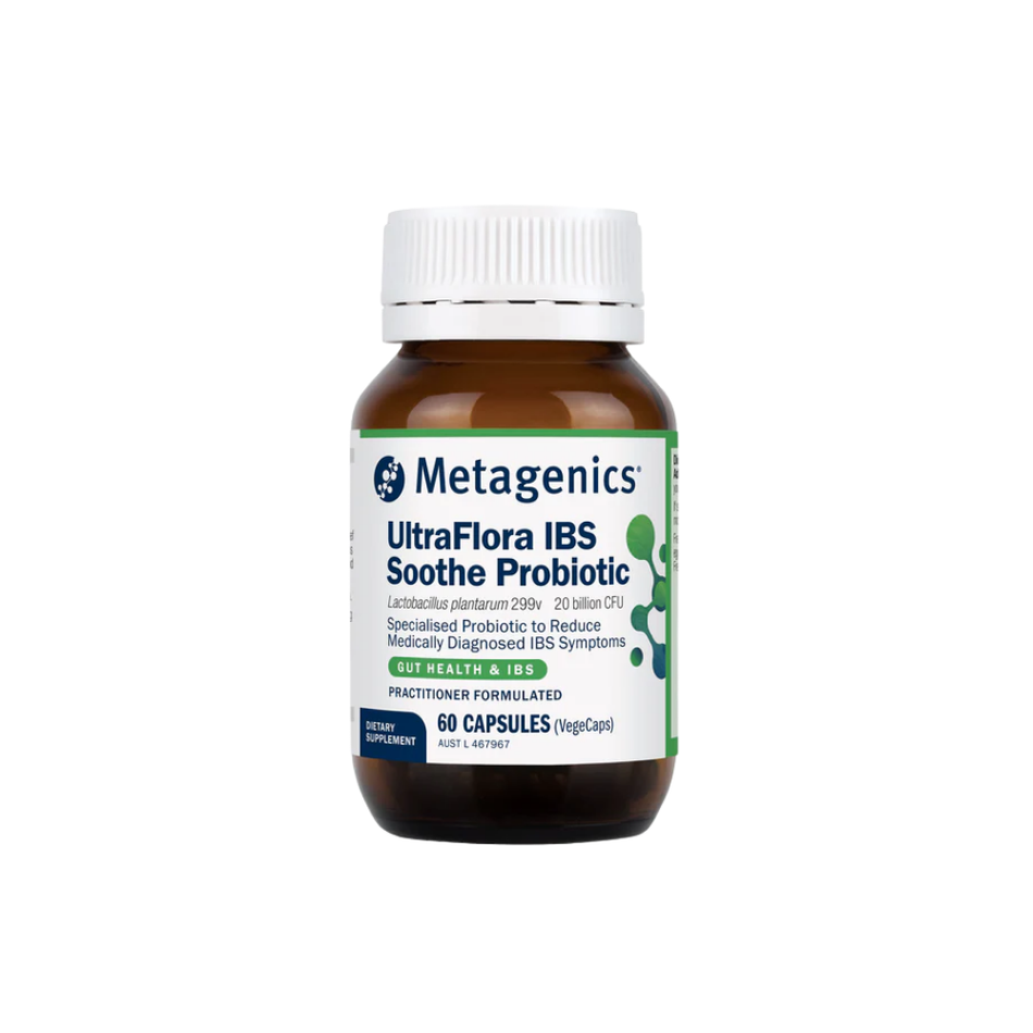 Ultra Flora IBS Soothe (Previously Ultra Flora GI Soothe) 60c (Metagenics)