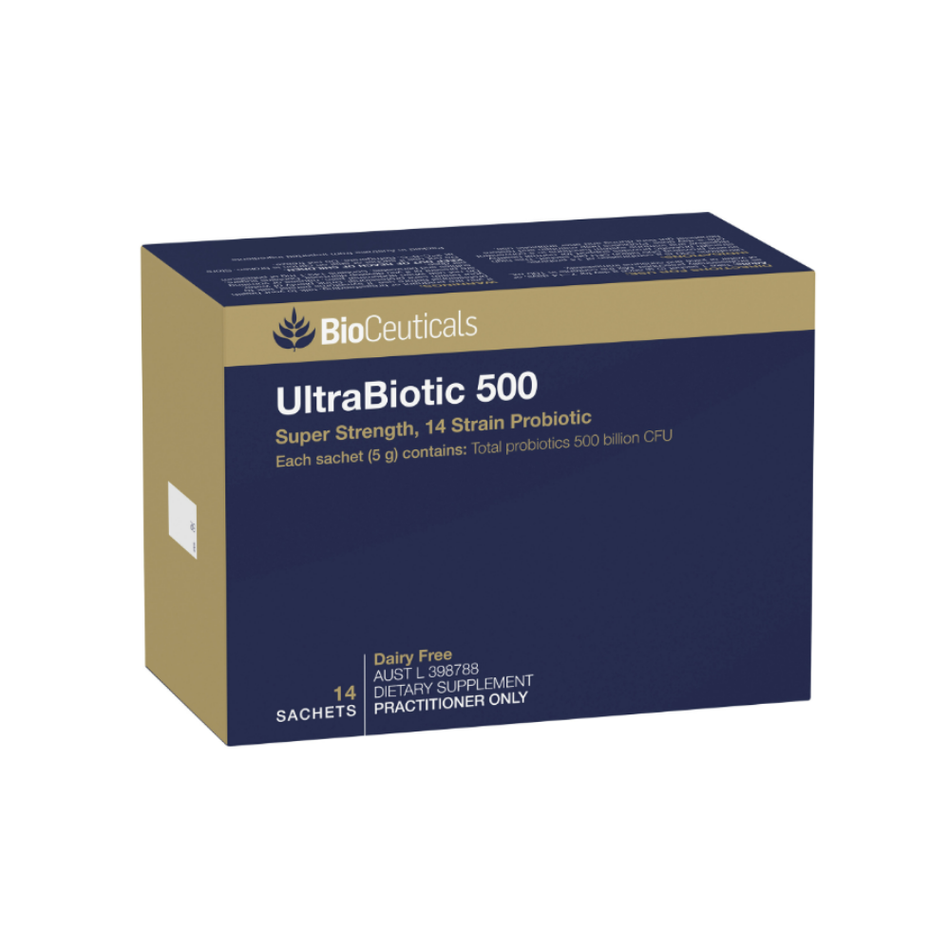 UltraBiotic 500 14 Sachets (Bioceuticals)