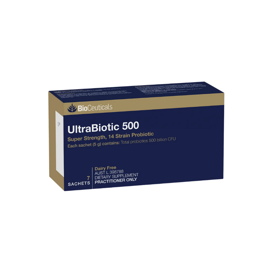Ultrabiotic 500 7 Sachets (Bioceuticals)