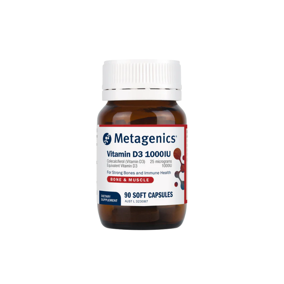 Vitamin D3 1000IU 90c (Metagenics)
